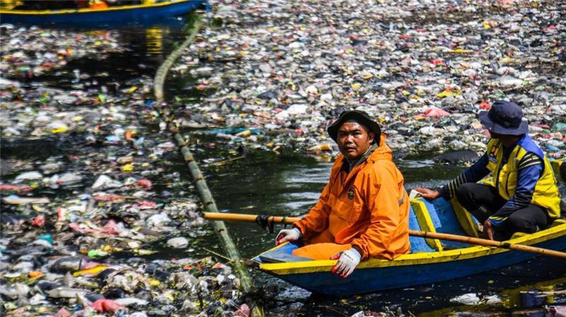 Plastikmüll in Indonesien
