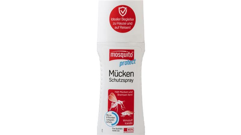 Platz zwei der Stiftung Warentest ist das „Protect Mücken Schutzspray“ von Mosquito.