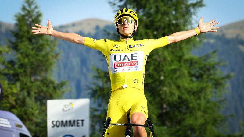 Pogacar holt sich bereits seinen fünften Etappensieg bei der diesjährigen Tour.