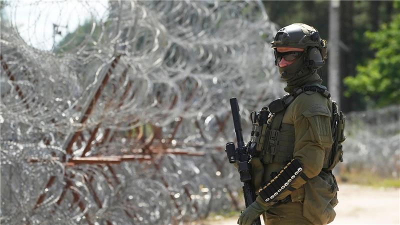 Drohnenabwehr: Der Schwachpunkt an der Nato-Ostgrenze Polen grenzt im Osten an drei Länder, die nicht Mitglied von EU und Nato sind, darunter auch das mit Russland verbündete Belarus. (Archivbild)