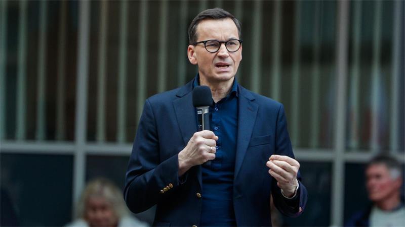 Polens Ex-Regierungschef Mateusz Morawiecki ließ es auf eine Machtprobe mit dem Parteivorsitzenden Jaroslaw Kaczynski ankommen. (Archivbild)