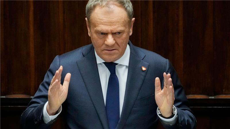 Polens Regierungschef Tusk will Vertrauensfrage stellen Polens proeuropäischer Regierungschef Donald Tusk will im Parlament die Vertrauensfrage stellen. (Archivbild)