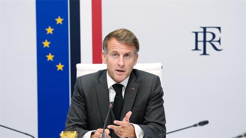 Präsident Emmanuel Macron möchte wieder Ruhe in Frankreich einkehren lassen.