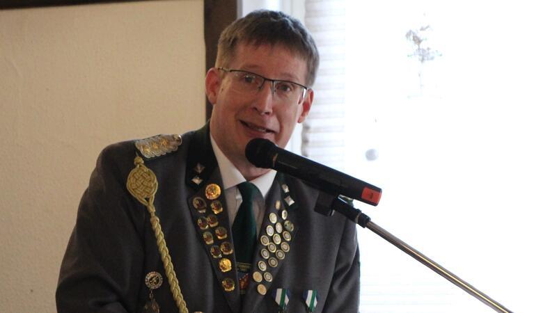 Präsident zieht Bilanz: So lief das Jahr für die Stader Schützen Präsident Jan Steffens zog eine positive Bilanz.