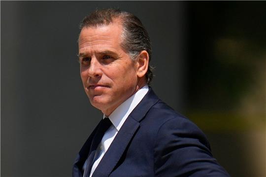 Präsidentensohn Hunter Biden soll bei einem Waffenkauf falsche Angaben gemacht haben.