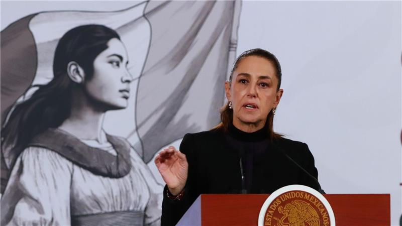 Präsidentin Sheinbaum will die Sicherheit bei der WM garantieren. (Archivbild)