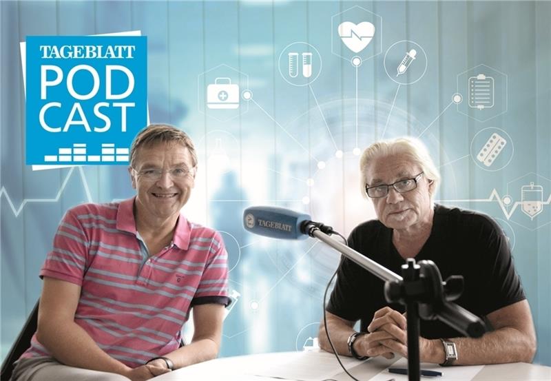 Premiere vom Medizin-Podcast : Chefarzt Dr. Carl Schaefer im Gespräch mit Wolfgang Stephan zum Thema Herzrhythmusstörungen.