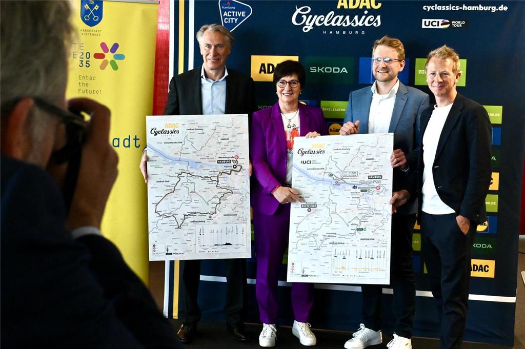 Pressekonferenz im Stadthaus zu den Cyclassics am 17. August.