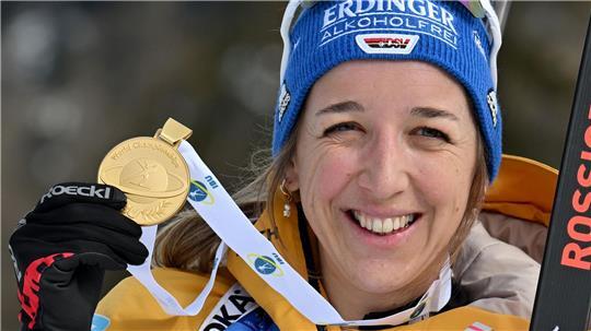 Preuß gewann vier WM-Medaillen und wurde Gesamtweltcup-Siegerin.