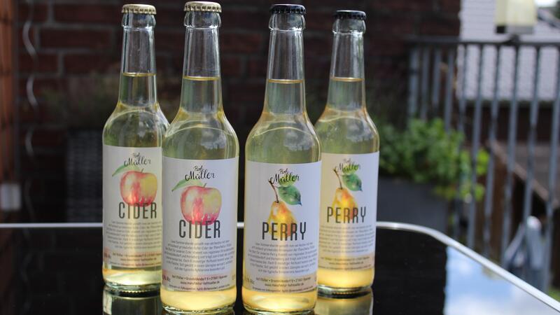Prickelnde Erfrischung: Apfel- und Birnen-Cider aus Apensen.
