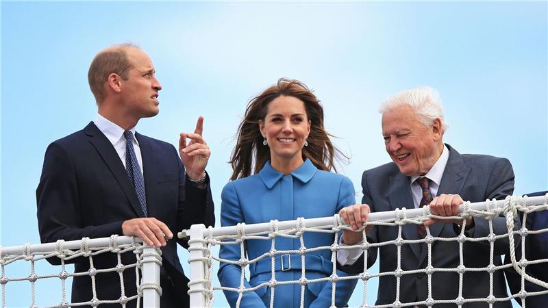 Prinz William baute im Laufe der Zeit eine enge Beziehung zu Attenborough auf. (Archivbild)