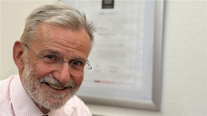 Prof. Dr. Benno Stinner hatte am 30. April seinen letzten Arbeitstag