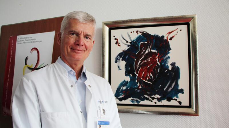 Chirurg Hermann Reichenspurner: „Ich berühre das Herz direkt“ Prof. Hermann Reichenspurner.