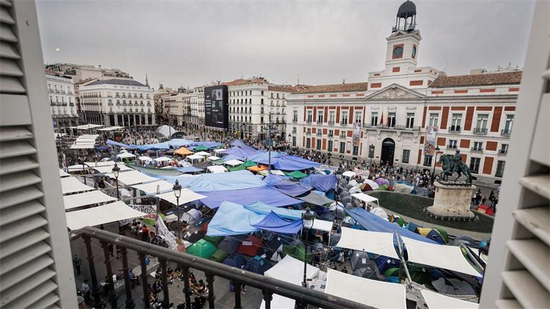 Spaniens Regierung schlittert wegen Wohnungsnot in die Krise Proteste gab es nicht nur in Madrid, sondern landesweit. (Archivbild)