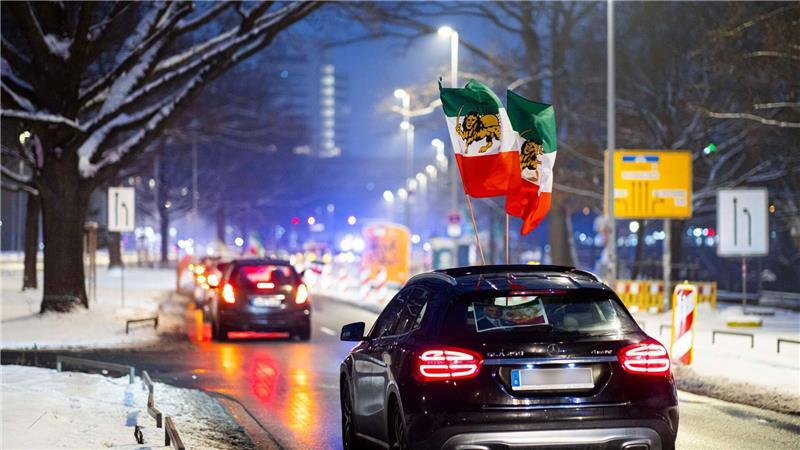 Proteste gegen die iranische Regierung gibt es derzeit regelmäßig und bundesweit. 