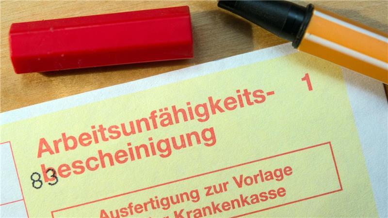 Fehltage wegen Depressionen stabil auf hohem Niveau Psychische Erkrankungen sind für viele Fehltage verantwortlich. (Symbolbild)