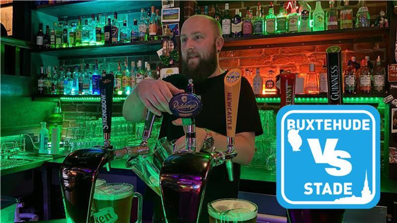 Pub-Chef Mirko Thomas schwört auf kaltes Guinness.