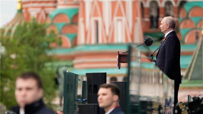 Putin wollte ukrainische Drohnenangriffe bei der Parade zum Tag des Sieges unbedingt vermeiden. (Archivbild)