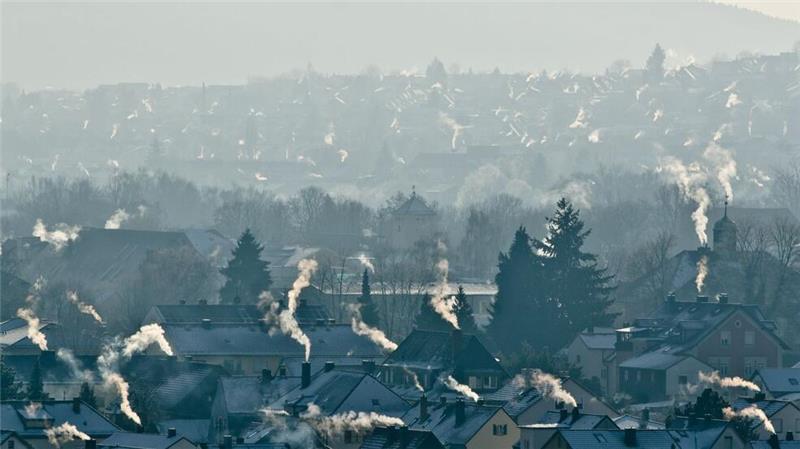 Schlechte Luft über Norddeutschland Qualmende Schornsteine
