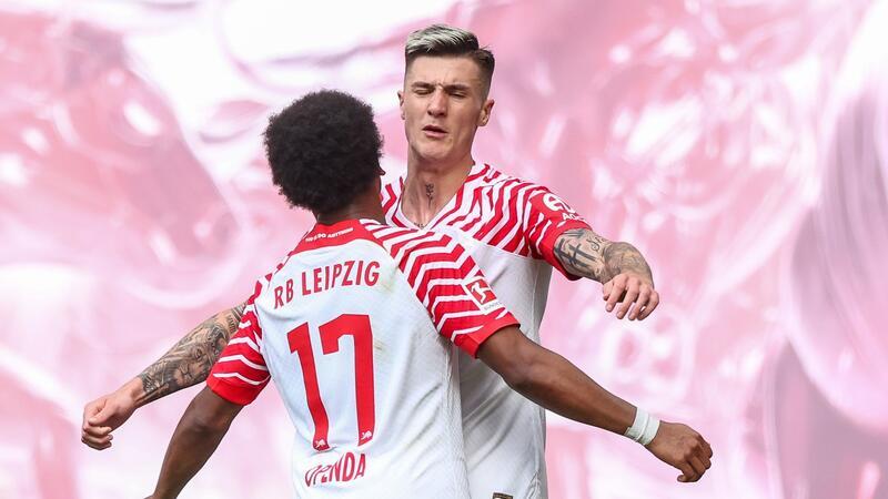 RB Leipzig setzte sich zuhause gegen Wolfsburg durch.