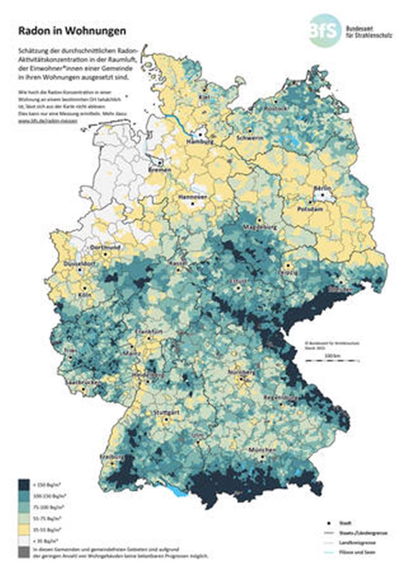 Gesundheitsrisiko auch im Kreis Stade? Diese Gefahr lauert in Kellern Radon