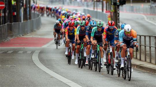 Radprofis bei den 29. Cyclassics. 