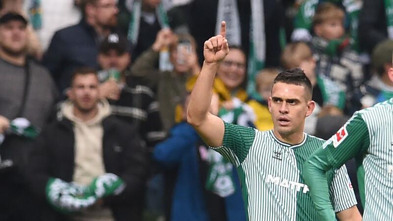 Eintracht-Leihgabe gegen Frankfurt: Borrés besonderes Spiel Rafael Borre jubelt.