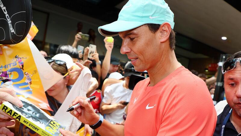 Nadals Comeback: „Ich erwarte nicht viel“ Rafael Nadal freut sich auf sein Comeback in Brisbane.