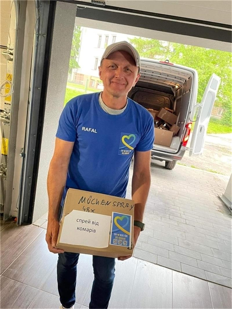 Rafal Markowsky in Aktion.