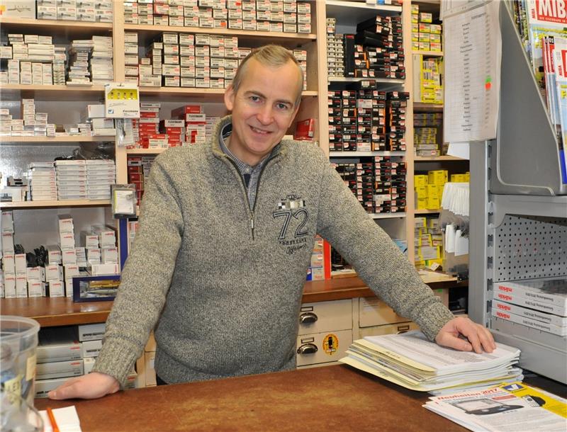 Rainer Bliefernicht ist Inhaber von Spiel und Sport Grob.