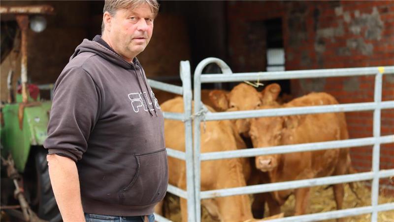 Rainer Siedenburg hat seine Rinder wieder: Drei Wochen waren sie verschwunden. Auch in der Samtgemeinde Tarmstedt waren die Tiere unterwegs. Foto: Harscher