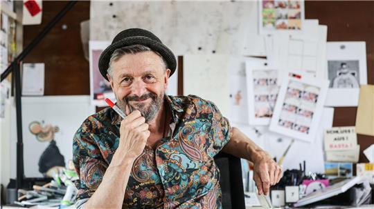 Ralf König ist schon seit 40 Jahren einer der erfolgreichsten deutschen Comiczeichner. 