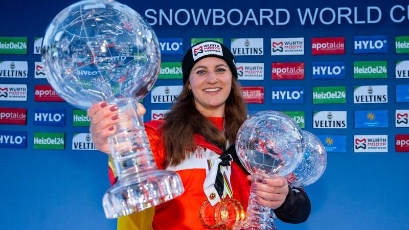 Ramona Hofmeister räumte in dieser Saison alle drei Kristallkugeln ab.