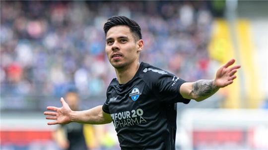 Raphael Obermair brachte den SC Paderborn auf die Siegerstraße.