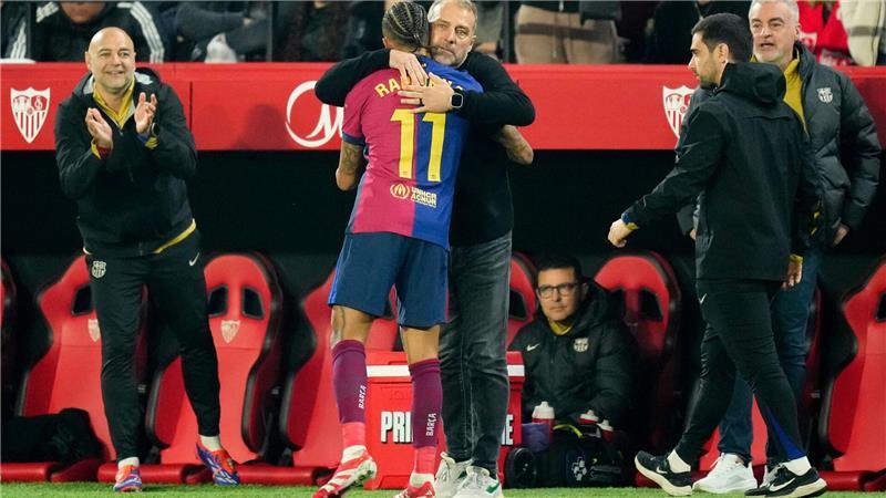 Raphinha ist unter Hansi Flick bei Barcelona Leistungsträger.