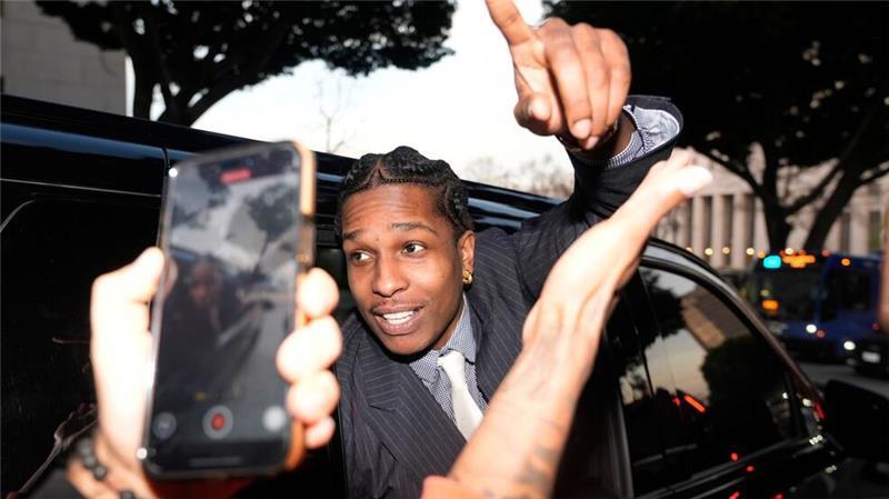 Rapper Asap Rocky kommt nach einem Freispruch um eine drohende Haftstrafe herum. 