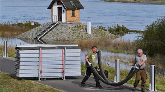 Ratzdorf erwartet höchste Alarmstufe am Dienstag