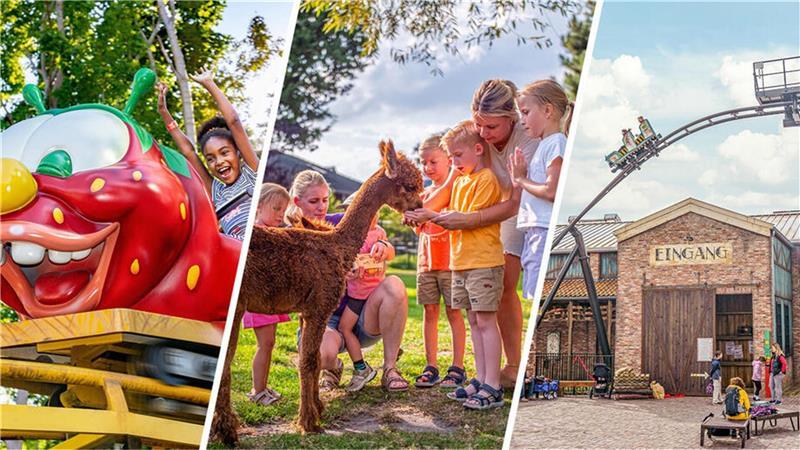 Spiel, Spaß, Streichelzoo: Das haben regionale Freizeitparks zu bieten Raupenbahn, Streichelzoo, Ziegelblitz: In den regionalen Freizeitparks können Familien einiges erleben.