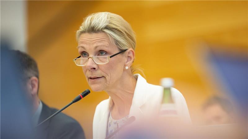 Günther wegen Northvolt im Kreuzverhör Rechnungshof-Präsidentin Silke Torp kritisiert das Vorgehen bei der Förderung.