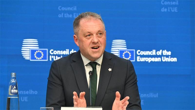 Streit um EU-Haushalt: Merz lehnt auch neuen Vorschlag ab Rechtfertigte den neuen Vorschlag als ausgewogen: Thomas Byrne, der irische Staatsminister für Europaangelegenheiten.