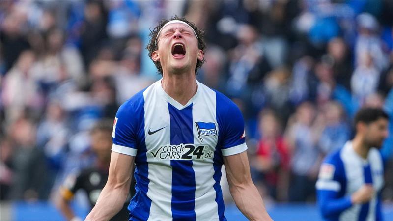 Hertha-Coup: Schlüsselspieler Reese verlängert in Berlin Reese fühlt sich wohl in Berlin.