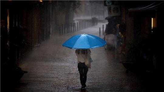Regenwetter während Kataloniens Nationalfeiertag „Diada“