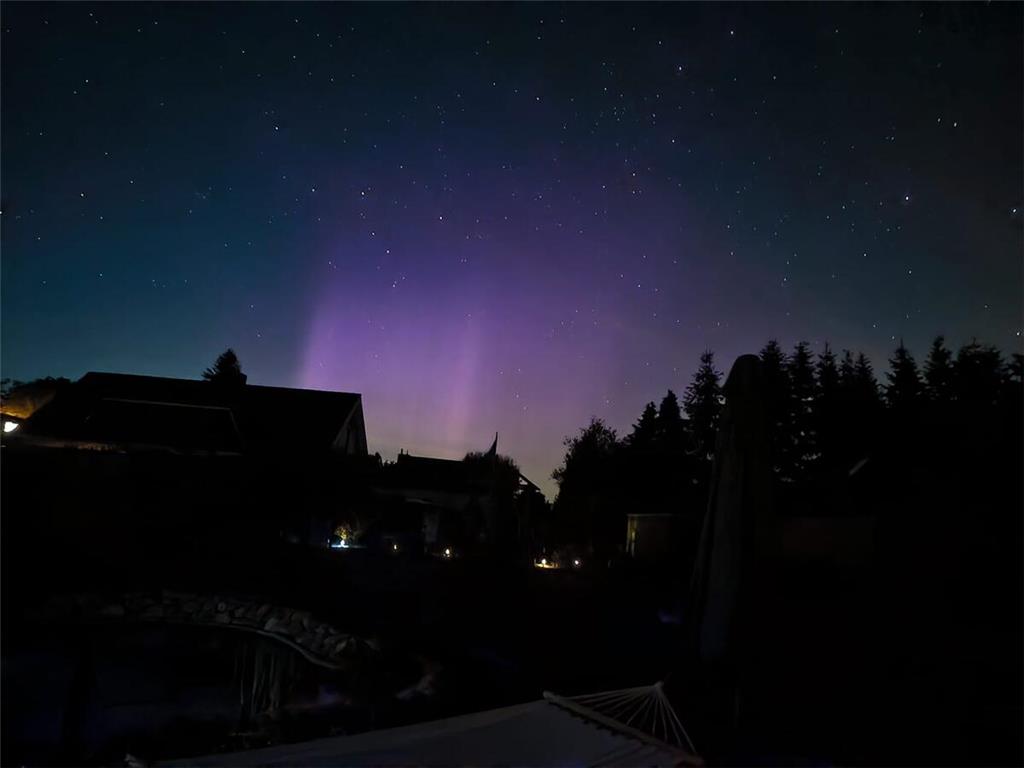 Reikja hat in der vergangenen Nacht ebenfalls Ausschau nach den Lichtern gehalte...