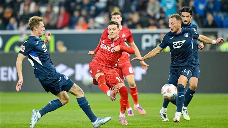 Top-Dribbler El Mala schießt Köln auf Champions-League-Platz Rein damit: Kölns Said El Mala trifft zur Gästeführung.