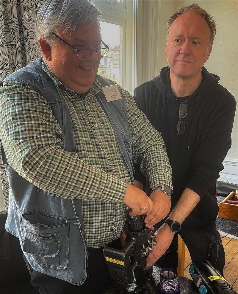 Reinhard Überrück und Torsten Mäckelmann