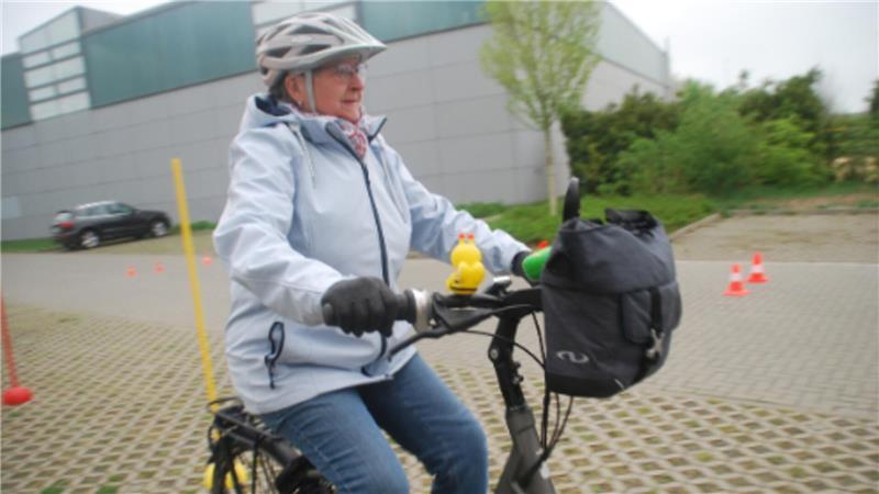 Renate Mehrkens ist langsam unterwegs - aber auch das birgt Risiken.