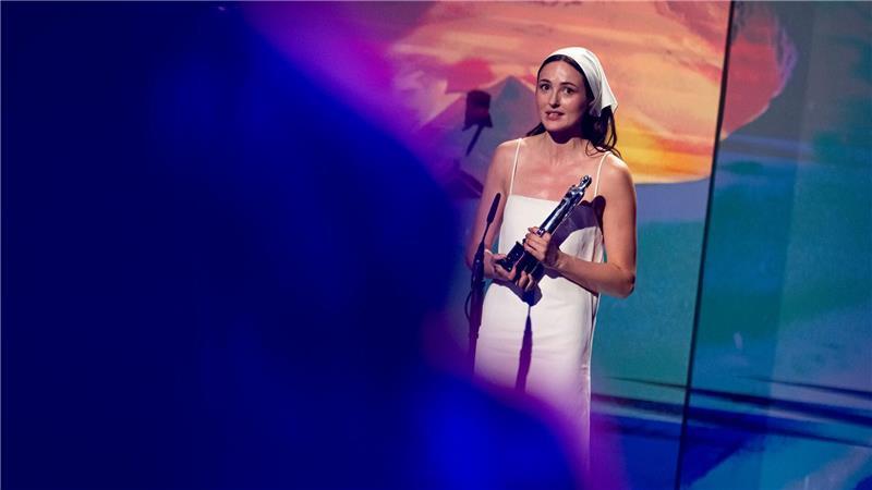 Renate Reinsve bedankte sich emotional bei ihren eigenen Geschwistern.