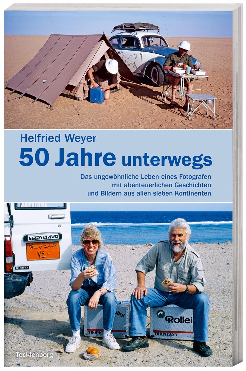 Renate und Helfried Weyer: Die Weltenbummler aus Buxtehude präsentieren am Sonntag ihr neues Buch im Kulturforum.