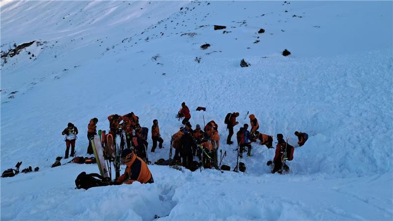 Rettungskräfte waren am Finsterkopf im Einsatz. 