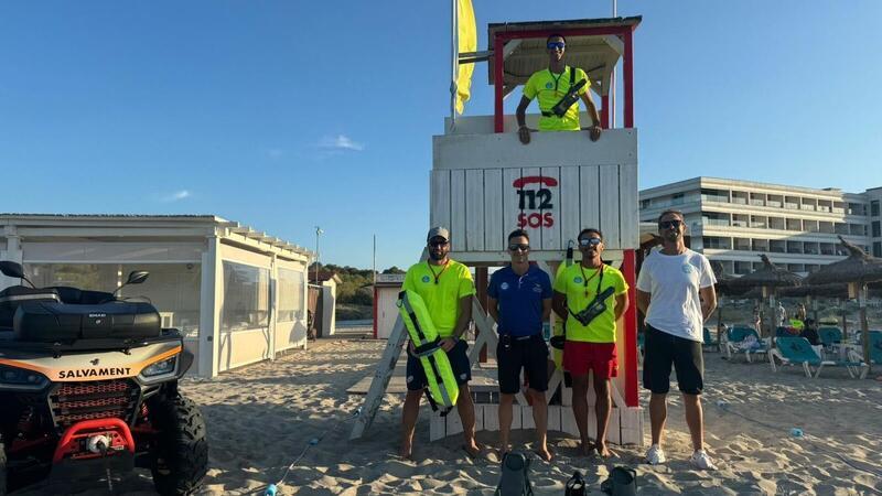 Rettungsschwimmer auf Mallorca haben fünf Deutsche gerettet. Die Urlauber waren von plötzlich einsetzenden starken Strömungen aufs Meer hinausgezogen worden. 